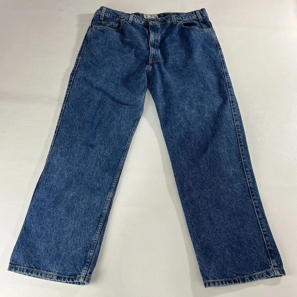Vintage 90s Levis 540 Jeans Mens 40x30 Relaxed Fit Dark Wash
